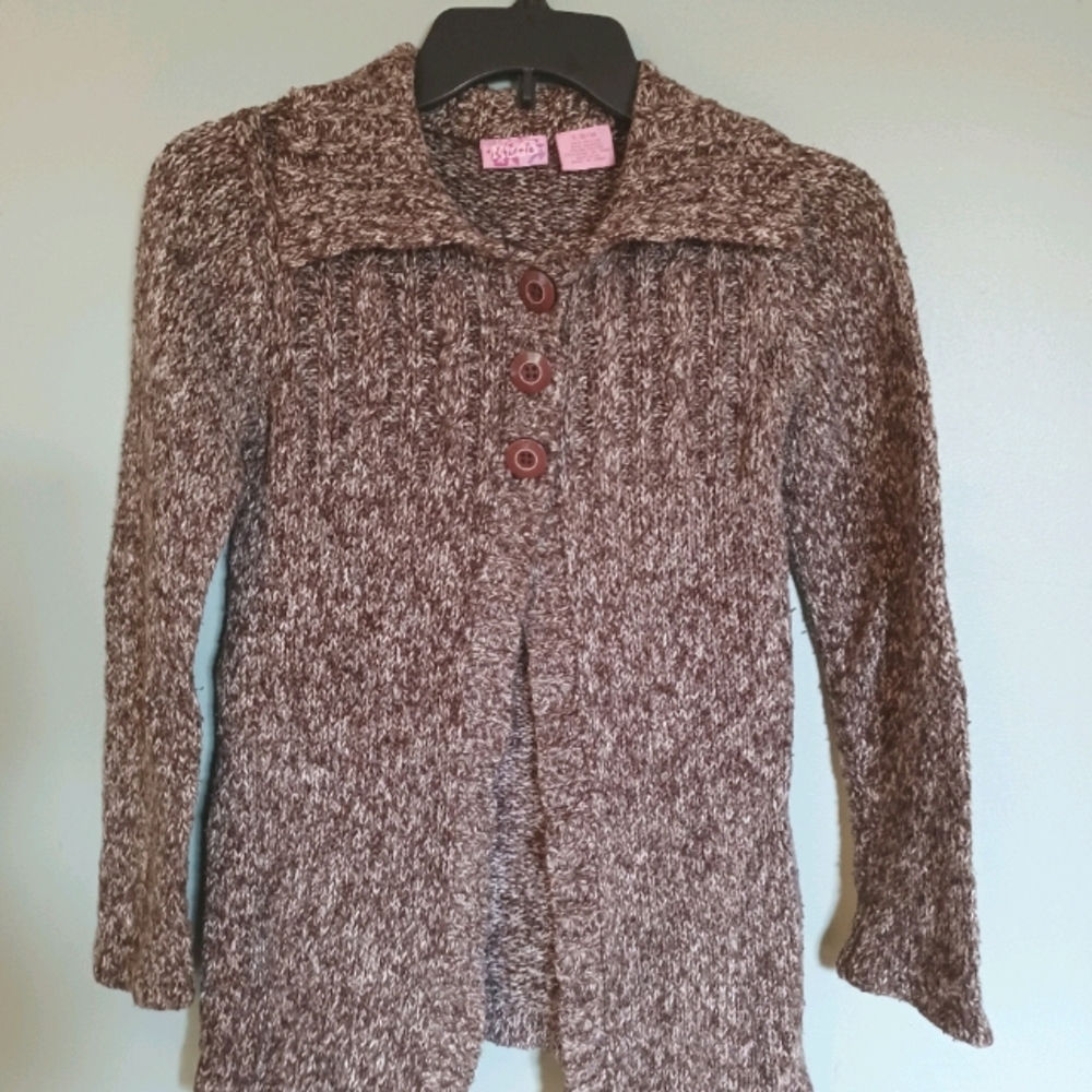 Mudd Girls 3 button sweater